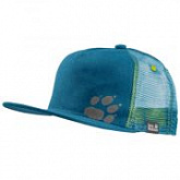 Кепка детская Jack Wolfskin Rib Paw Cap Kids celestial blue