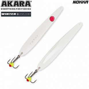 Блесна зимняя Akara Ice Nokka 60 Sil/Sil AI-NOK-60-SIL/SIL