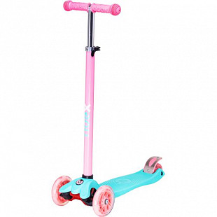 Самокат трехколесный Ridex 3D Snappy mint/pink