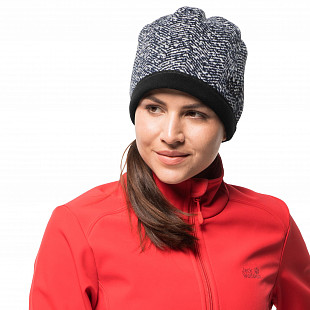 Шапка женская Jack Wolfskin Belleville Crossing Cap Women midnight Blue