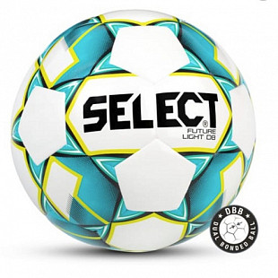 Мяч футбольный Select Future Light DB №4 811119 white/turquoise/yellow