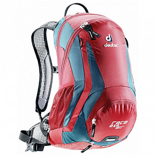 Велорюкзак Deuter Race Exp Air 15L cranberry-arctic