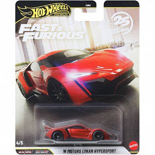 Машинка Hot Wheels Premium Fast & Furious W Motors Lykan Hypersport (HNW46 JHW70)
