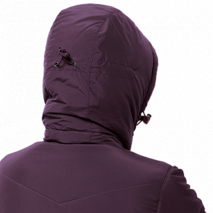 Пальто женское Jack Wolfskin Svalbard Coat Women aubergine