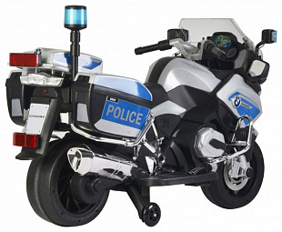 Электромобиль-каталка Chi Lok bo BMW R-1200 white/blue