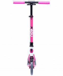 Самокат двухколесный Ridex Atom white/pink