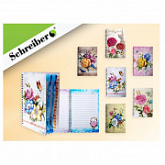 Блокнот детский Schreiber Цветы в ассортименте S 1269