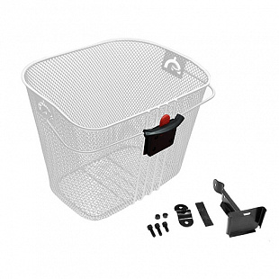 Велокорзина передняя 2K HT-102 white