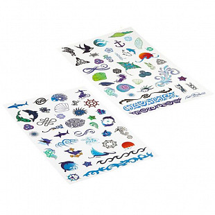 Набор тату-арт Bondibon Eva Moda.Морской бриз ВВ1828