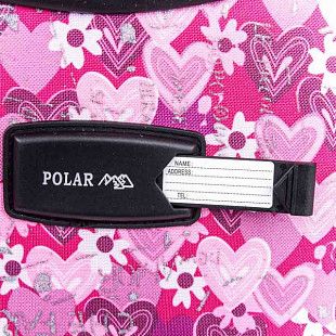 Чемодан средний Polar Р8319 21" pink