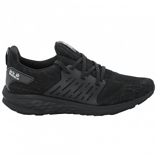 Кроссовки мужские Jack Wolfskin Coogee Knit Low M black