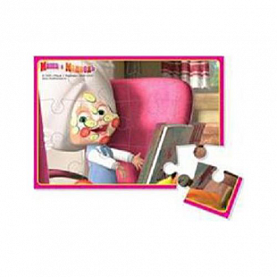 Мягкие пазлы А5 Vladi Toys Маша и Медведь VT1103-08