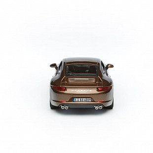 Коллекционная машина Bburago 1:24 Porsche 911 Carrera S (18-21065) brown