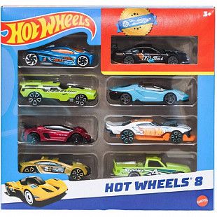 Набор машинок Hot Wheels 8 шт. (HPV78 №4)