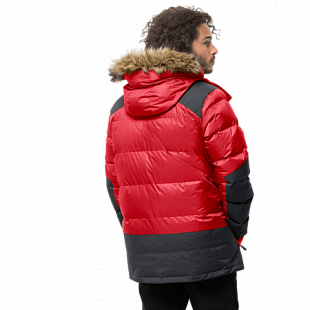 Куртка мужская Jack Wolfskin The Cook Parka red lacquer