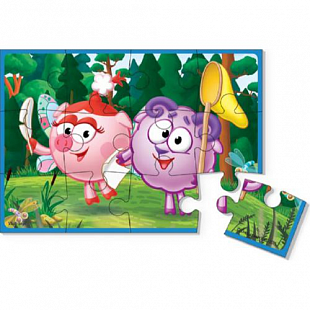 Мягкие пазлы А5 Vladi Toys Смешарики VT1103-39