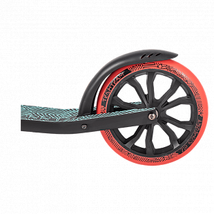 Самокат складной Tech Team Comfort 210R 2020 Black/Light Blue