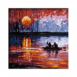 Картина по номерам Picasso Рыбалка на закате PC4040010