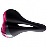 Седло Velo VL-4130 black/pink ZTB13082