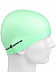 Шапочка для бассейна (плавания) взрослая Mad Wave Pastel Silicone Solid green