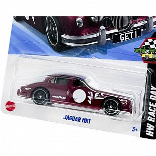 Машинка Hot Wheels Базовой коллекции Jaguar MK1 75/250 (5785 HYX19) mainline 2025