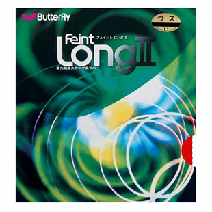 Накладка для ракеток Butterfly Feint Long II red