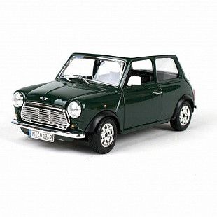 Коллекционная машина Bburago 1:24 Mini Cooper 1969 (18-22011) green