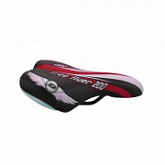 Велоседло DDK 1216 black/red