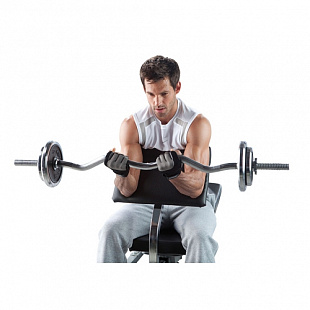 Гриф для штанги Atlas Sport EZ-образный