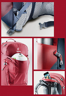 Рюкзак Deuter Trail 22 3440119-5425 cranberry/graphite (2020-21)