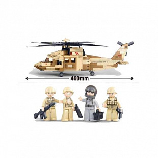 Конструктор Sluban Спасательный вертолет M38-B0509