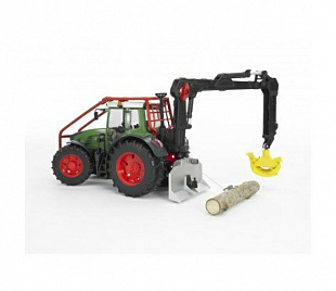Трактор Bruder Fendt 936 Vario лесной с манипулятором 03042