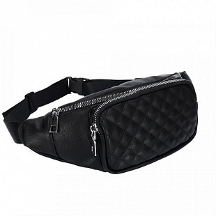 Поясная сумка женская Ors Oro OMS-0156 black