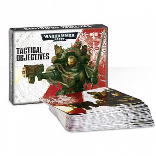Набор карт Games Workshop Warhammer 40000 Tactical Objectives Cards