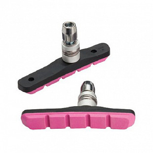 Колодки тормозные Jagwire Basics Comp Mountain XC резьбовые, pink JS908T-P