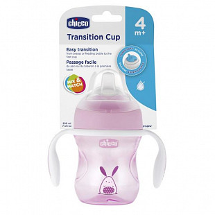 Чашка-поильник Chicco Transition Cup 200 мл 4+ мес 00006911100050