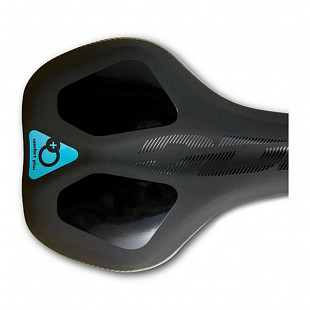 Велоседло DDK D102MF black/grey/blue
