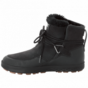 Полуботинки женские Jack Wolfskin Auckland Wt Texapore Boot W black / black