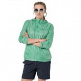 Ветрозащитная летняя куртка женская Jack Wolfskin Jwp Breather W pacific green