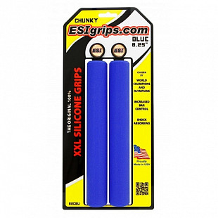 Грипсы ESI Chunky XXL 8,25" 82CBU Blue