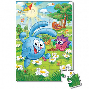 Мягкие пазлы А4 Vladi Toys Смешарики VT1105-10