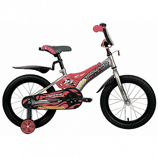Велосипед Novatrack Flightline 16" (2019) Grey/Red 167FLIGHTLINE.GR9
