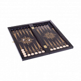 Нарды дорожные Вьюн 043-11 29х14,5х4 см Black/Gold