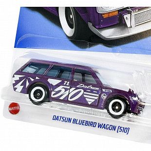 Машинка Hot Wheels Базовой коллекции Datsun Bluebird Wagon [510] 235/250 (5785 HKH72) mainline 2023