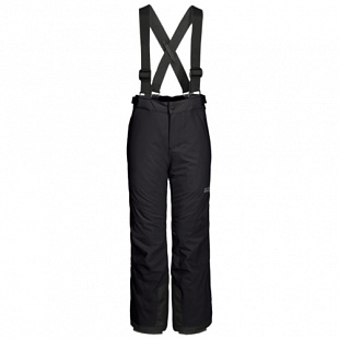 Брюки детские Jack Wolfskin Powder Mountain Pants Kids black