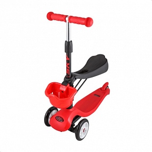 Самокат-беговел Tech Team Sky Scooter New red