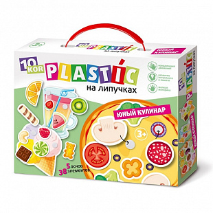 Пластик на липучках 10KOR PLASTIC Юный кулинар 03753