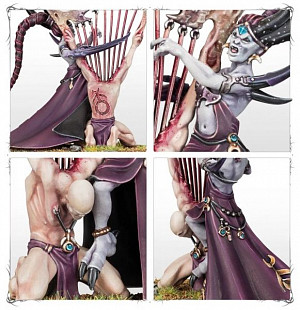 Миниатюры Games Workshop Warhammer Daemons of Slaanesh Infernal Enrapturess 97-46