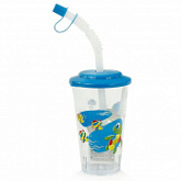Поильник Canpol babies С трубочкой 320 мл 4/112 Blue