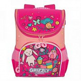 Рюкзак школьный GRIZZLY RAn-082-6 /2 honeysuckle/peach